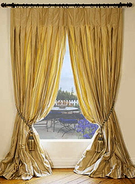 custom drapes and curtains